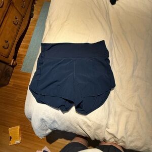 Speed up high-rise lululemon shorts